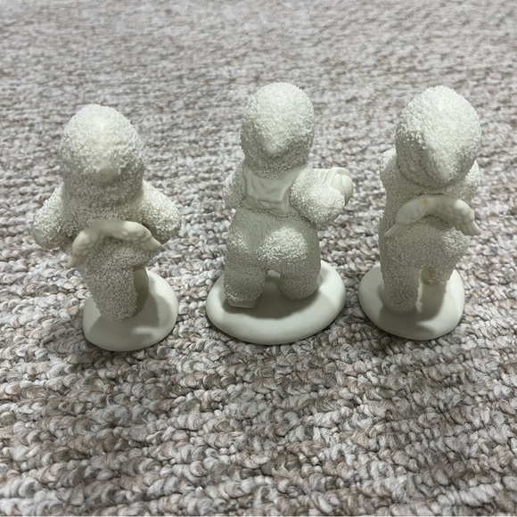 Dancing To A Tune Snowbabies set of three like new - Picture 2 of 4